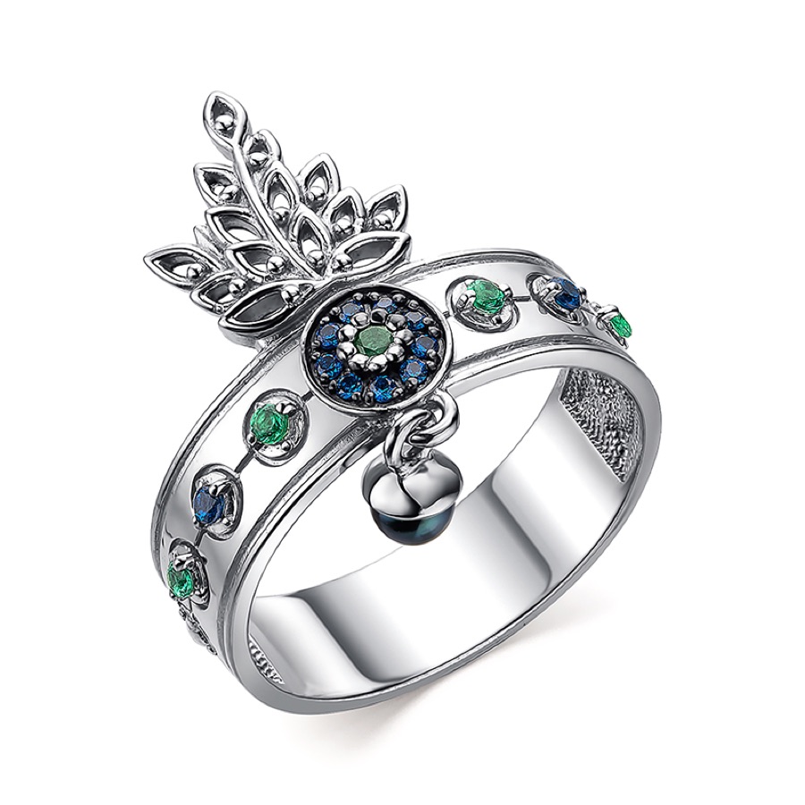 Кольцо серебряное 925 корона