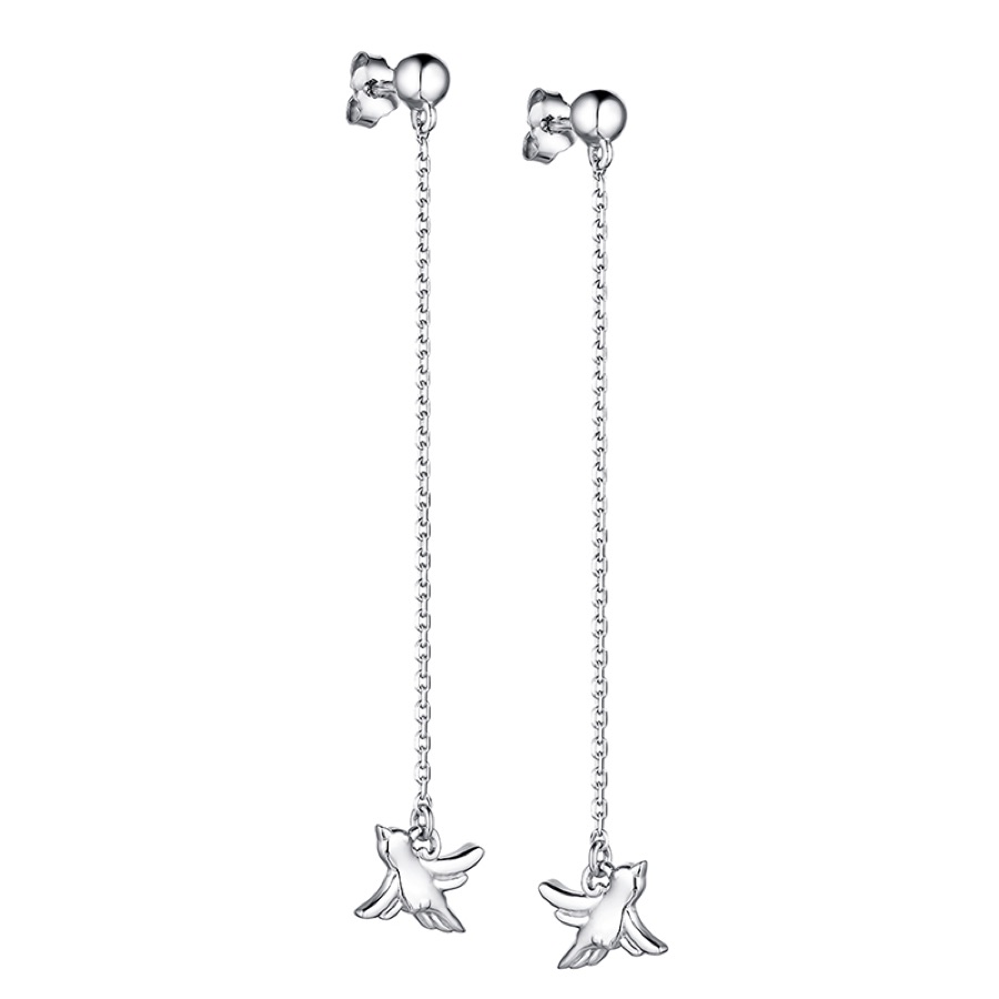 Серьги серебряные женские 925