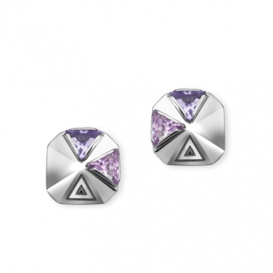 Серьги серебряные женские 925 с фианитами