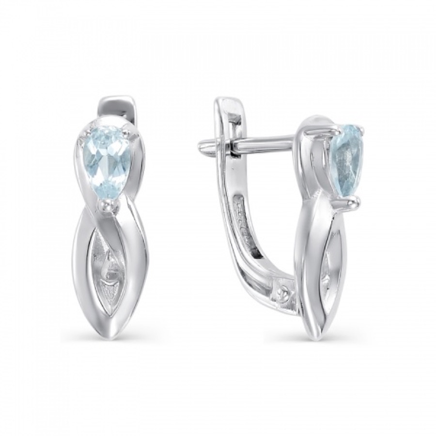 Серьги серебряные женские 925