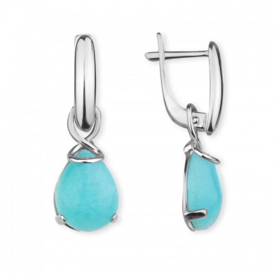 Серьги серебряные женские 925