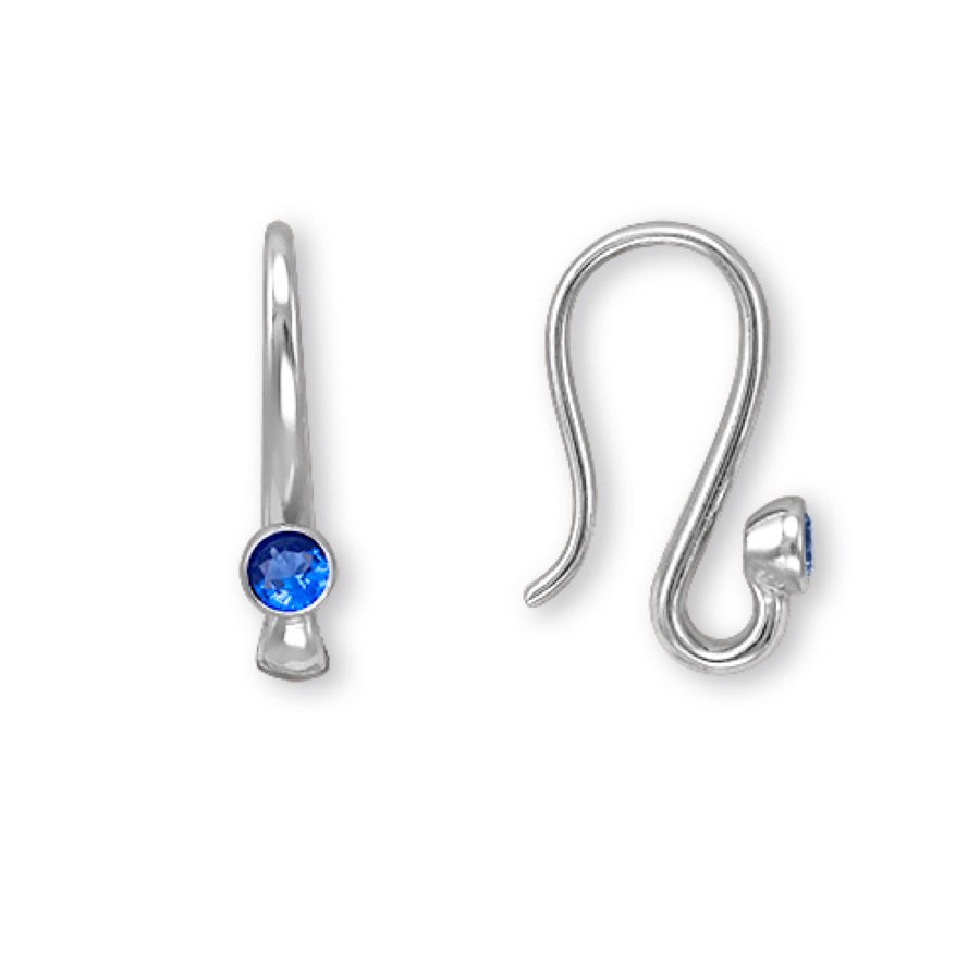 Серьги серебряные женские 925 с фианитами