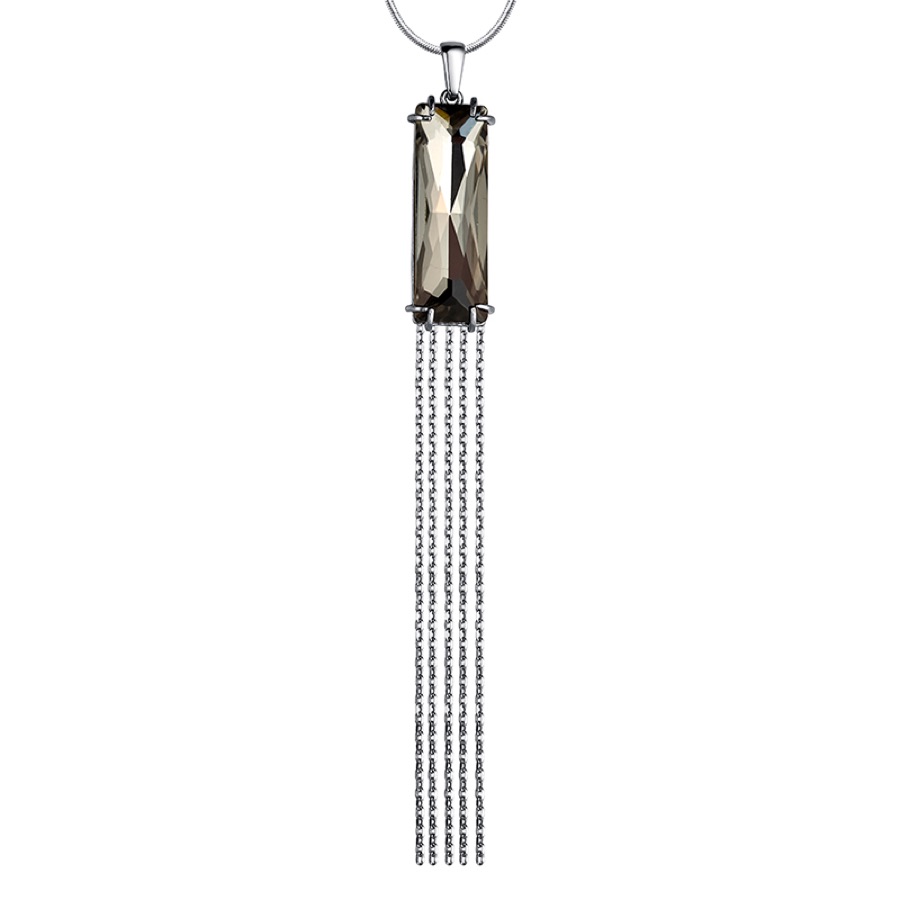 Эффектная подвеска с крупным кристаллом