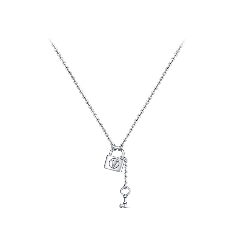 Колье серебряное женское 925