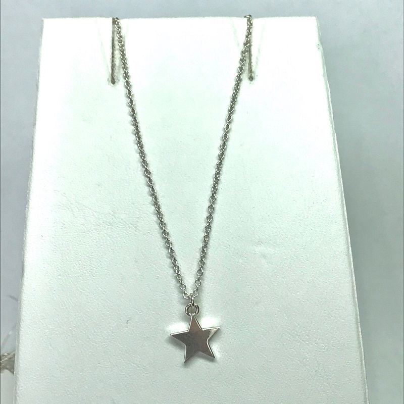 Колье серебряное женское 925 «Бегунок Звездочка»