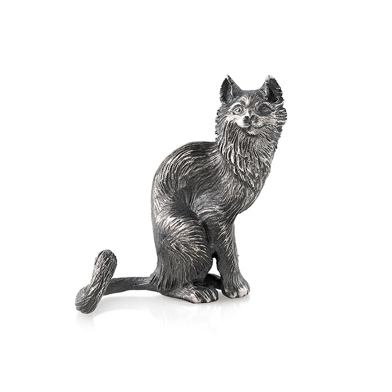 Серебряная статуэтка Кошечка