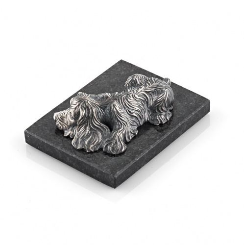 Серебряная статуэтка Американский кокер спаниель