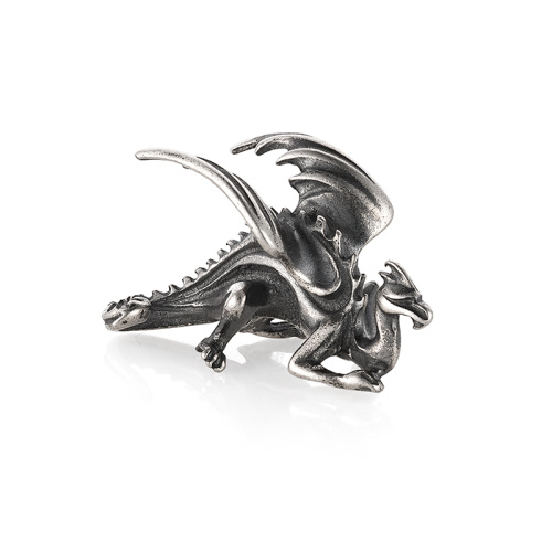 Фигурка mini символ года Дракон 1144161-7, серебро 925, KU&KU