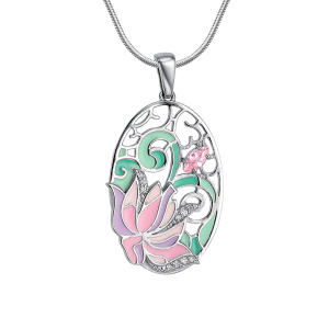 Подвеска Цветочный ажур 320101-9