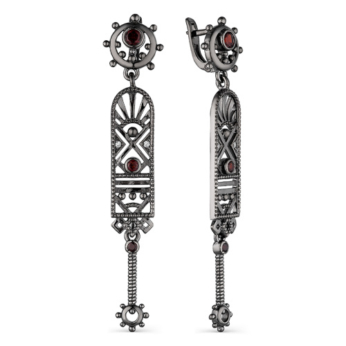 Серьги прялки коллекция Маруся 229612-5