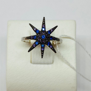 Фаланговое кольцо Звезда 129553-1-8