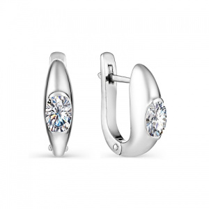 Серьги лаконичные на каждый день 226470-1