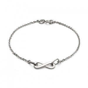 Серебряный браслет Бесконечность 426482-1