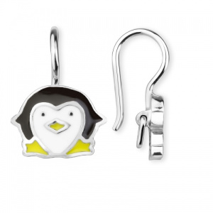 Серьги для девочек Пингвинчики 228171-0