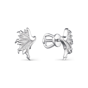 Серьги - пусеты Крыло дракона 244430-0