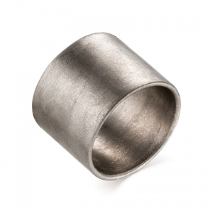 Стильное матовое очень широкое кольцо из серебра 127433-2