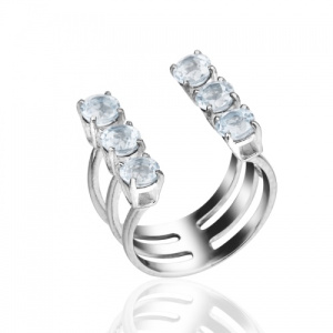 Стильное разъемное кольцо 128312-3-0