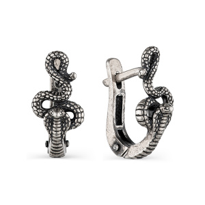 Серьги Змеи 243344-7