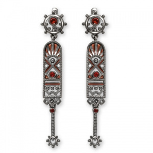 Серьги прялки коллекция Маруся 229612-3