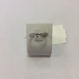 Стильное кольцо с необычной фактурной поверхностью 142778-0