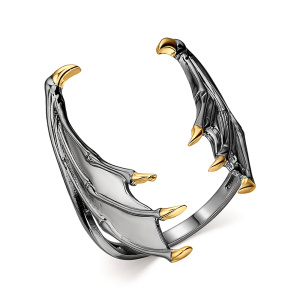 Кольцо Крылья дракона 144431-4-3