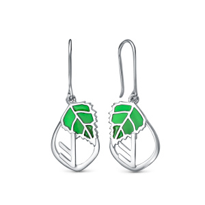 Серьги 227020Т-5-1 "руна Берегиня"