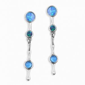 Серьги Молекулярное строение 223892-3