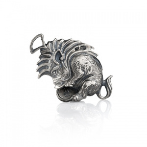 Подвес Кабан с монетой СТ0111П-1-7