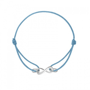 Браслет на нити с символом Бесконечность 426482А-1