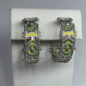 Серьги - конго коллекция Маруся 229616-4