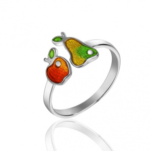 Кольцо Яблочко и Груша 125561-1