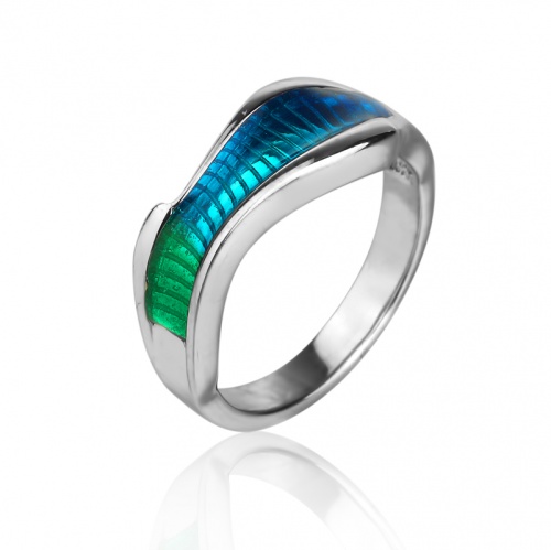 Кольцо Морская Волна 122821-2