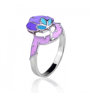 Кольцо Цветочное 125331-2