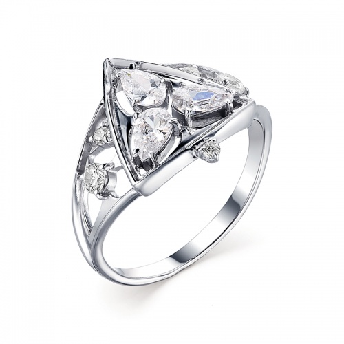 Кольцо Готика хрустальная 140145-1