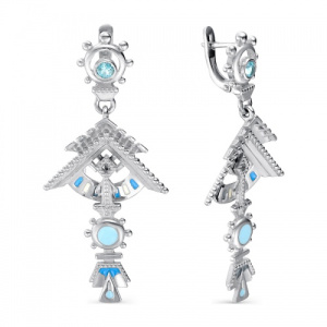 Серьги 229614Т-2