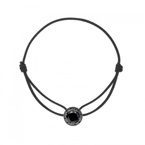 Браслет на нитке с крупным Фианитом 420040-7-2