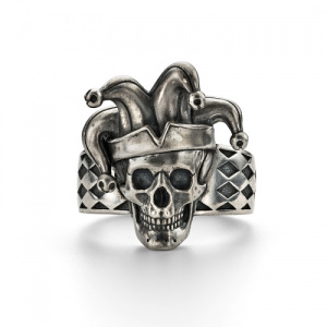 Кольцо череп  Джокер 142974-7