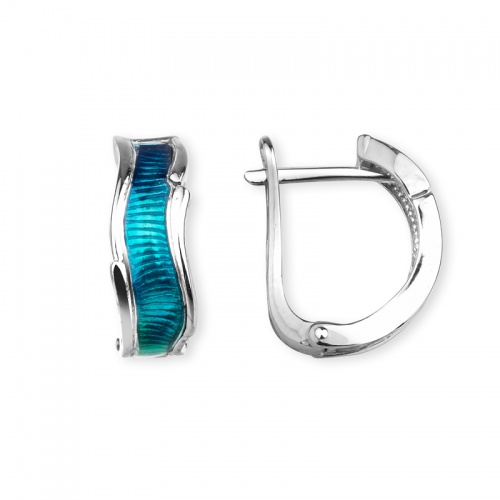 Серьги Морская Волна 222822-2