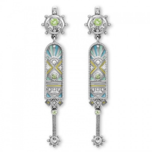 Серьги прялки коллекция Маруся 229612Т-4