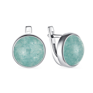 Серьги с Нефритом 228377-19