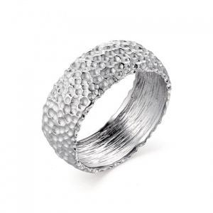 Стильное кольцо с необычной фактурной поверхностью 142783-0
