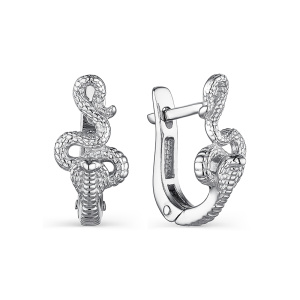 Серьги 243344Т-0 Змеи