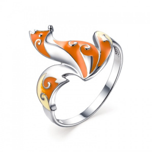 Кольцо Лисичка 142881Б-1