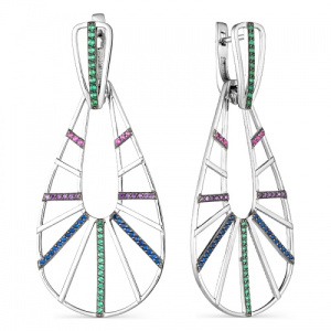 Серьги 240605-2-8