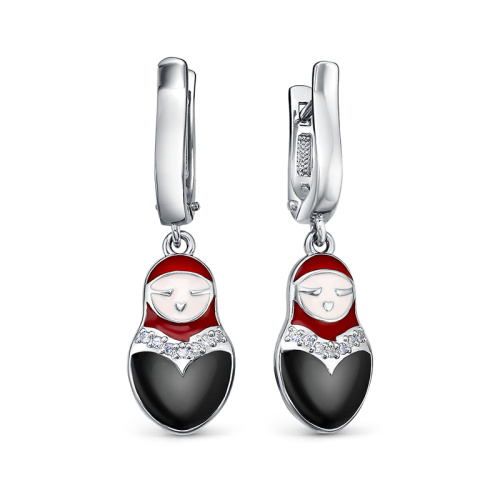 Серьги Стильные матрешки A-la-Rus 245382-0-1