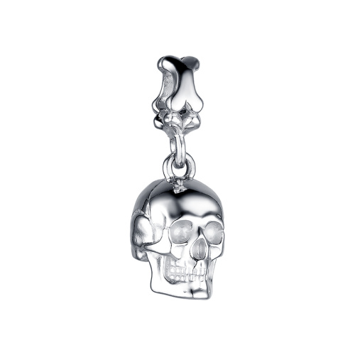 Бусина - шарм Череп и Кости Ш071-0