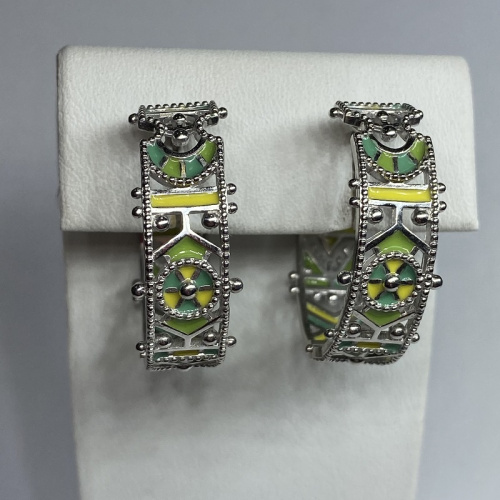 Серьги - конго коллекция Маруся 229616-4