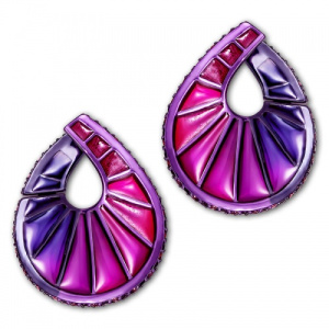 Серьги коктейльные из коллекции Витражи 229043-3 