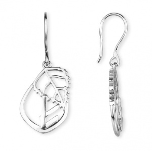 Серьги 227020Т-1 руна "Есть"