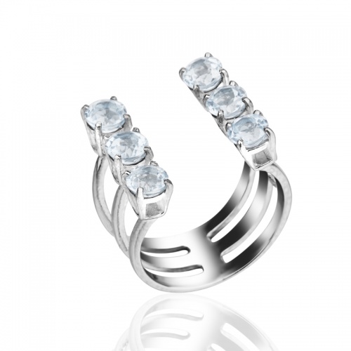 Стильное разъемное кольцо 128312-3-0